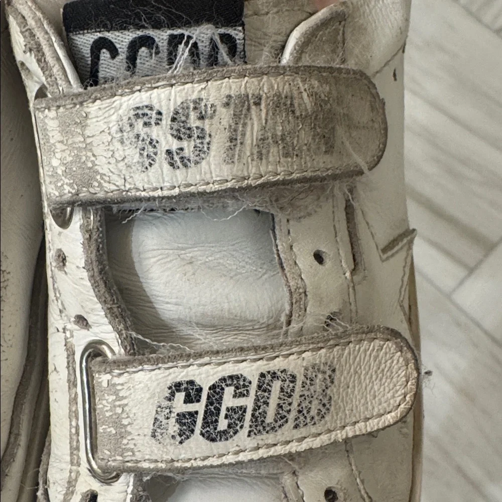 Golden Goose Kids Superstar touch strap sneakers size EU 29 size US 12 - Picture 9 of 14